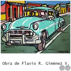 Choche Antiguo - Obra de Flavio Giménez